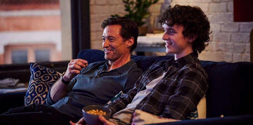 Hugh Jackman and Zen McGrath in "The Son"