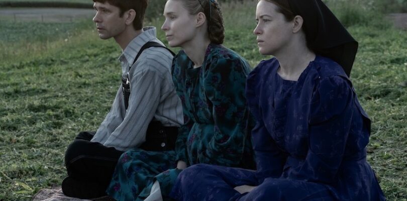 Ben Whishaw, Rooney Mara, and Claire Foy star in "Women Talking."