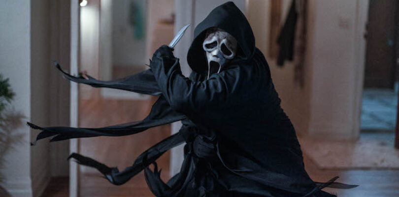 Ghostface in Paramount Pictures and Spyglass Media Group's "Scream VI."