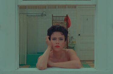 Scarlett Johansson in director Wes Anderson's "Asteroid City," a Focus Features release.