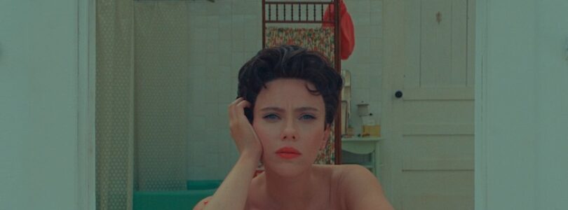 Scarlett Johansson in director Wes Anderson's "Asteroid City," a Focus Features release.