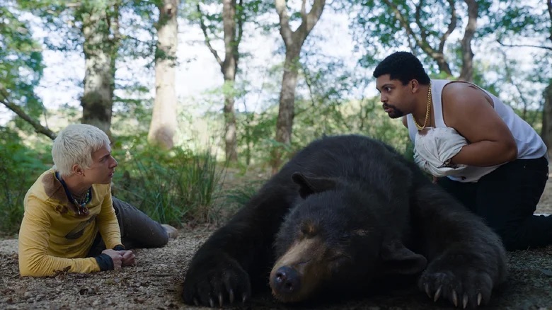 Aaron Holliday and O'Shea Jackson Jr. in "Cocaine Bear"
