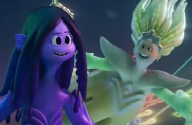 Jane Fonda and Lana Condor in "Ruby Gillman, Teenage Kraken"