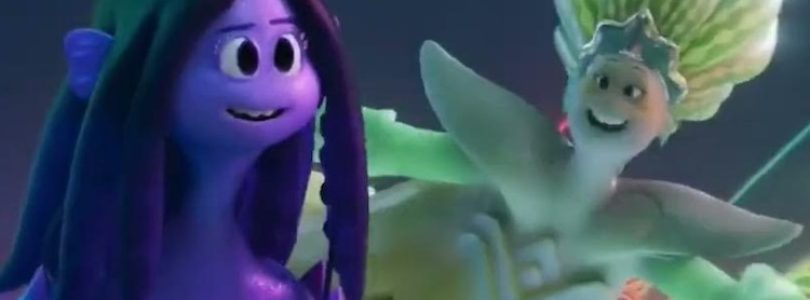 Jane Fonda and Lana Condor in "Ruby Gillman, Teenage Kraken"