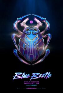 "Blue Beetle" poster
