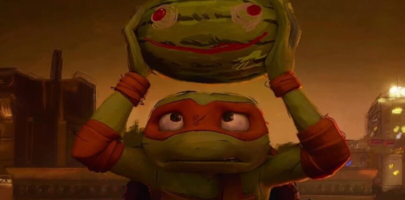 Shamon Brown Jr. in "Teenage Mutant Ninja Turtles: Mutant Mayhem"