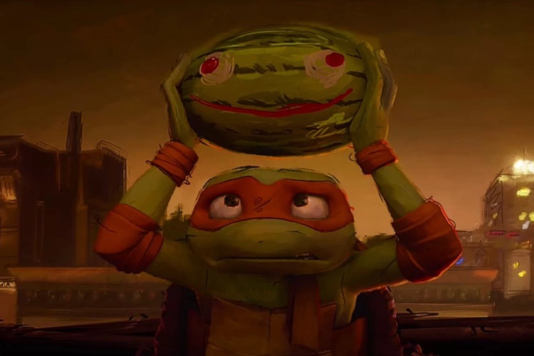 Shamon Brown Jr. in "Teenage Mutant Ninja Turtles: Mutant Mayhem"