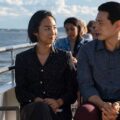 Teo Yoo and Greta Lee in "Past Lives"