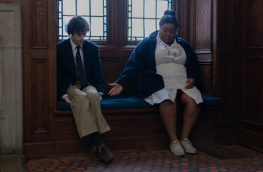 Dominic Sessa and Da'Vine in "The Holdovers," a Focus Features release.