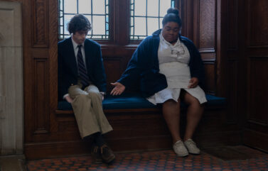 Dominic Sessa and Da'Vine in "The Holdovers," a Focus Features release.