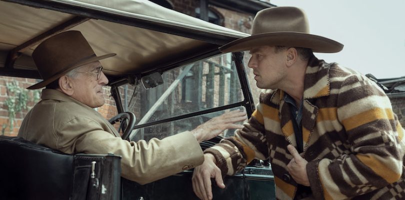 Robert De Niro and Leonardo DiCaprio in "Killers of the Flower Moon"