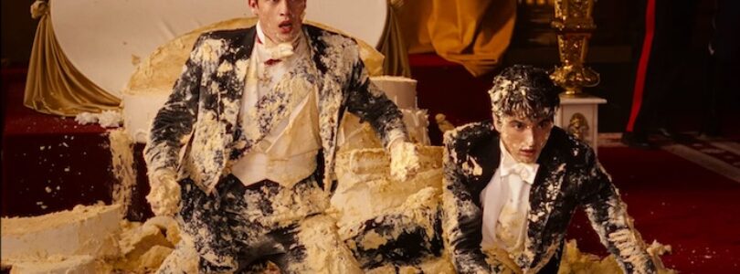 Taylor Zakhar Perez and Nicholas Galitzine in "Red, White & Royal Blue."