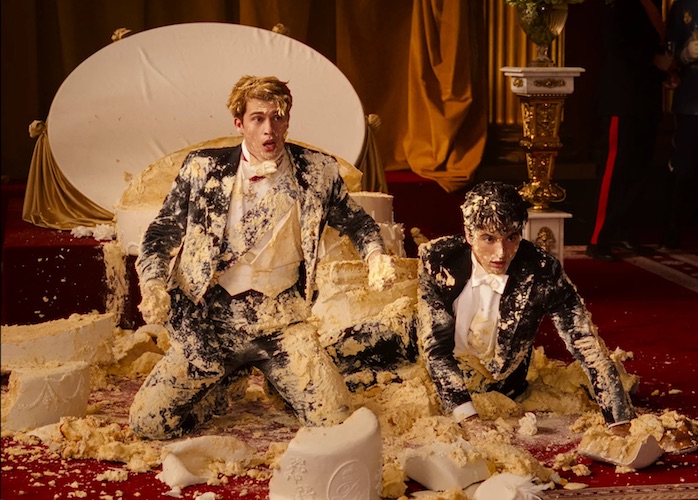 Taylor Zakhar Perez and Nicholas Galitzine in "Red, White & Royal Blue."