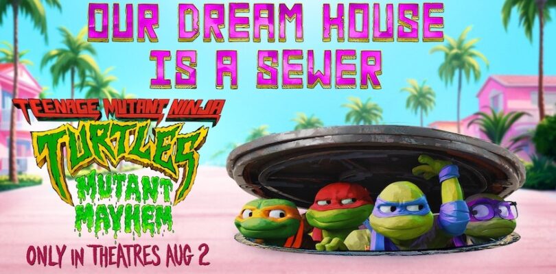 "Teenage Mutant Ninja Turtles: Mutant Mayhem" header