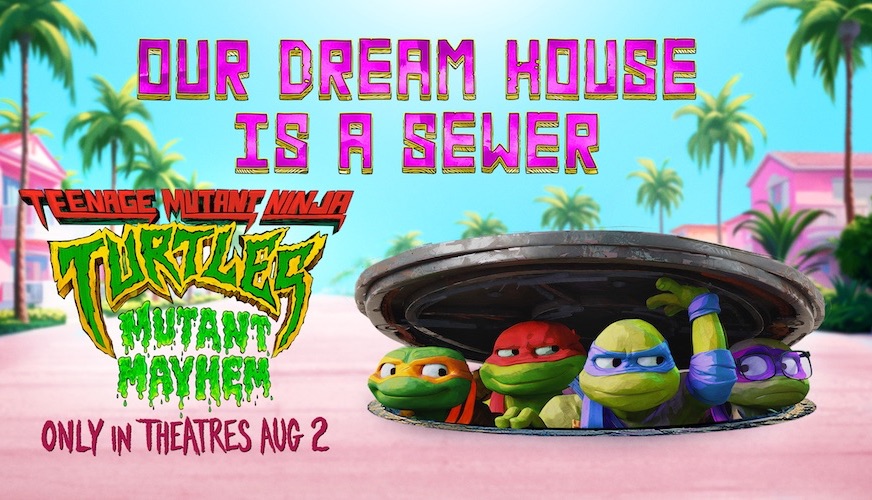 "Teenage Mutant Ninja Turtles: Mutant Mayhem" header