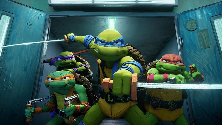 "Teenage Mutant Ninja Turtles: Mutant Mayhem."