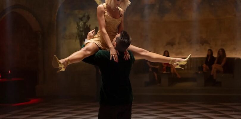 Henry Cavill and Dua Lipa in "Argylle"