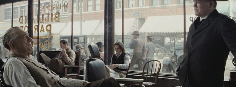 Robert De Niro and Jesse Plemons in "Killers of the Flower Moon"