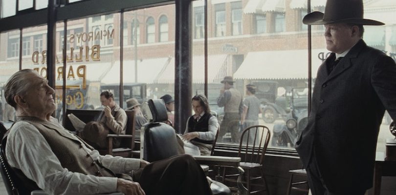 Robert De Niro and Jesse Plemons in "Killers of the Flower Moon"