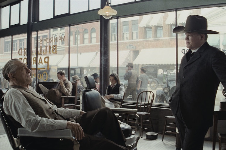 Robert De Niro and Jesse Plemons in "Killers of the Flower Moon"