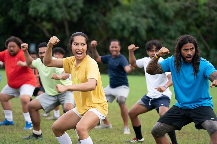 Kaimana in "Next Goal Wins"