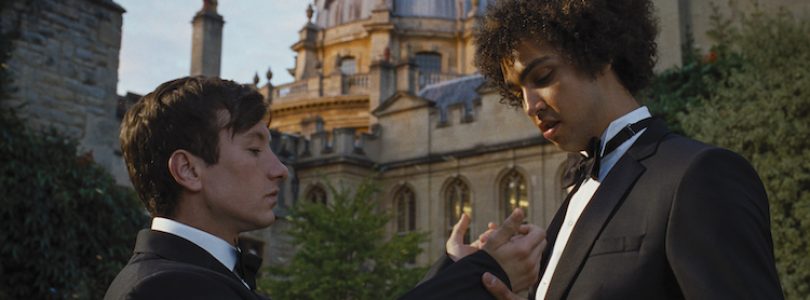 Barry Keoghan and Archie Madekwe in "Saltburn."