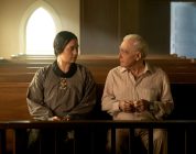 Lily Gladstone and Martin Scorcese on the set of "Killers of the Flower Moon"