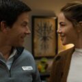 Mark Wahlberg and Michelle Monaghan in "The Family Plan."