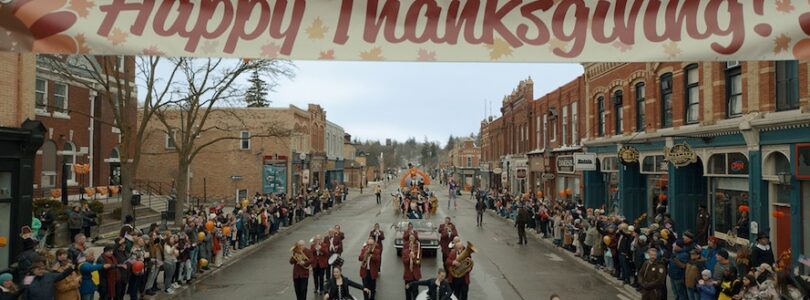 Neil Robles, Charlie Storey, Beatrice Trang, Hannah Storey, Nick Peters, Christopher Creamer, and J. Timothy Hunt in "Thanksgiving"