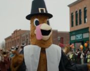 Neil Robles, Charlie Storey, Beatrice Trang, Hannah Storey, Nick Peters, and Christopher Creamer in "Thanksgiving"