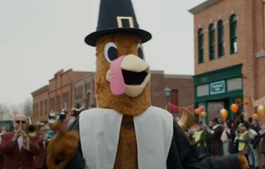 Neil Robles, Charlie Storey, Beatrice Trang, Hannah Storey, Nick Peters, and Christopher Creamer in "Thanksgiving"