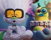 Kevin Michael Richardson, Kenan Thompson, David Fynn, and Kunal Nayyar in "Trolls Band Together"