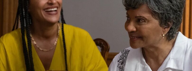 Tracee Ellis Ross and Leslie Uggams in "American Fiction."