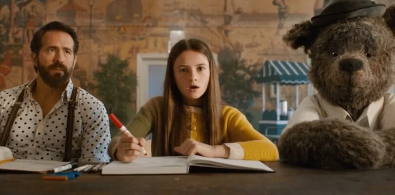 The Man Upstairs (Ryan Reynolds) and Bea (Cailey Fleming) star in "IF."