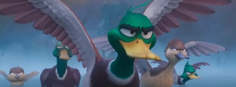 Tress MacNeille, Chris Renaud, Russi Taylor, and Benjamin Renner in "Migration."