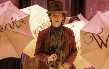 Timothée Chalamet in "Wonka."