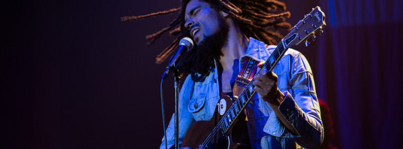 Kingsley Ben-Adir as in as Bob Marley in "Bob Marley: One Love" from Paramount Pictures.