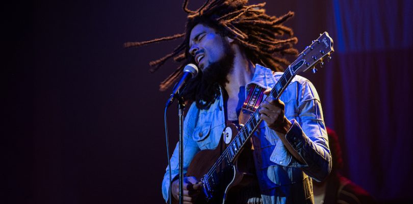 Kingsley Ben-Adir as in as Bob Marley in "Bob Marley: One Love" from Paramount Pictures.