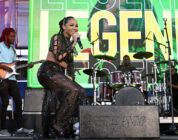 Mystic Marley performs during the Premiere of “Bob Marley: One Love” at the Carib 5 Theatre on January 23, 2024 in Kingston, Jamaica. (Photo by Jason Koerner/Getty Images for Paramount Pictures)