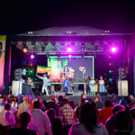 Yohan Marley performs during the Premiere of “Bob Marley: One Love” at the Carib 5 Theatre on January 23, 2024 in Kingston, Jamaica. (Photo by Jason Koerner/Getty Images for Paramount Pictures)