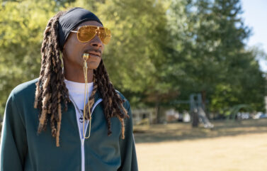 Snoop Dogg in "The Underdoggs." Photo by Wilford Harewood/Wilford Harewood - © 2024 METRO-GOLDWYN-MAYER PICTURES INC. All Rights Reserved.