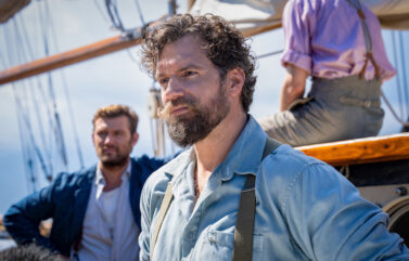 Henry Cavill and Alex Pettyfer in "The Ministry of Ungentlemanly Warfare."