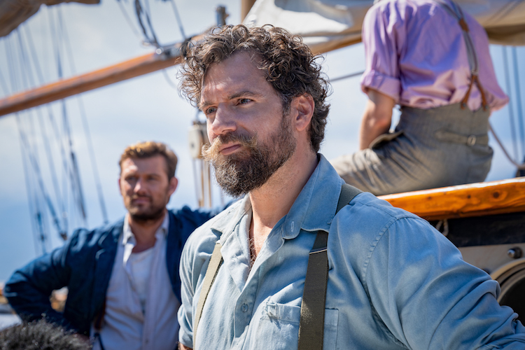 Henry Cavill and Alex Pettyfer in "The Ministry of Ungentlemanly Warfare."