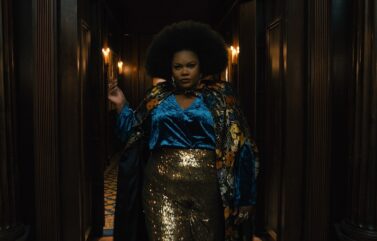 Nicole Byer stars as "Dede" in writer/director Kobi Libii's "The American Society of Magical Negroes," a Focus Features release.