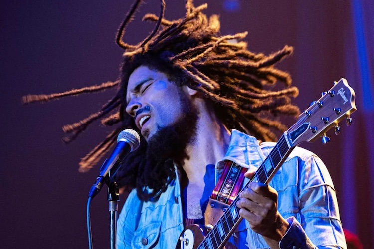 Kingsley Ben-Adir in "Bob Marley: One Love."