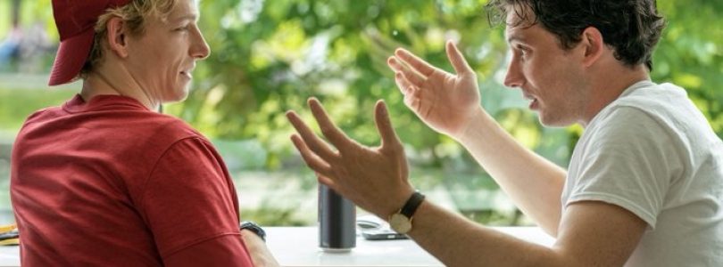 Mike Faist and Josh O'Connor in "Challengers."