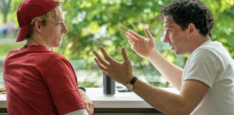 Mike Faist and Josh O'Connor in "Challengers."