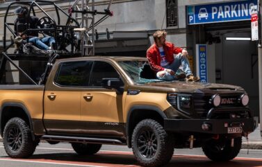 Ryan Gosling is Colt Seavers in THE FALL GUY, directed by David Leitch.