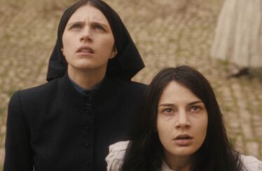 Nicole Sorace and Nell Tiger Free in "The First Omen."