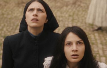 Nicole Sorace and Nell Tiger Free in "The First Omen."